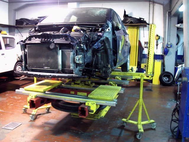 riparazione auto dopo sinistro stradale