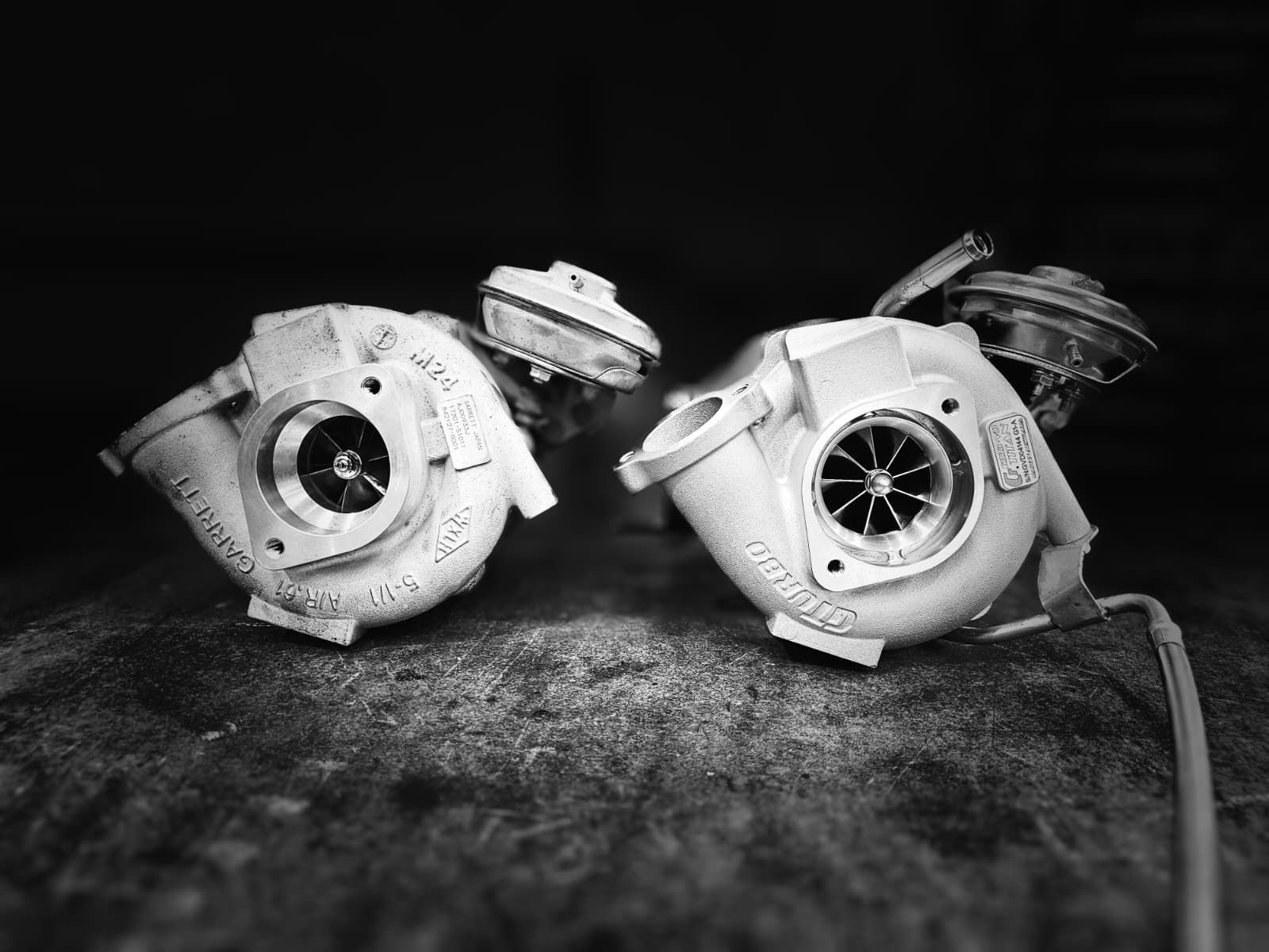 Two Engines Side By Side — Greens Diesel Tune in Smeaton Grange, NSW