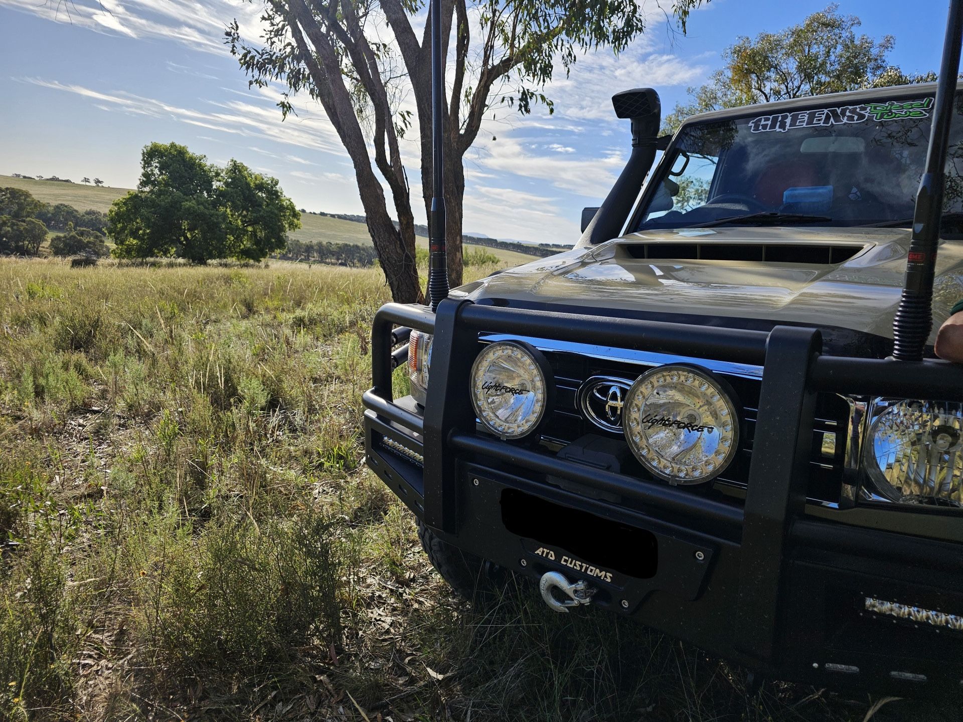 A Custom Air Intake Box, Shiny Metal Components — Greens Diesel Tune in Smeaton Grange, NSW