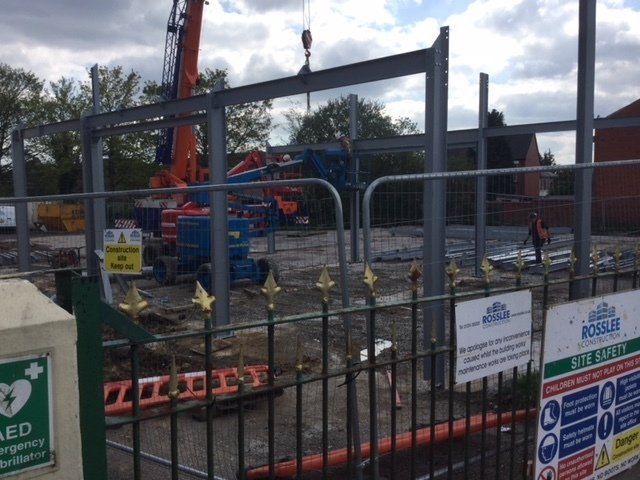 Wharton & Cleggs Lane : new church construction