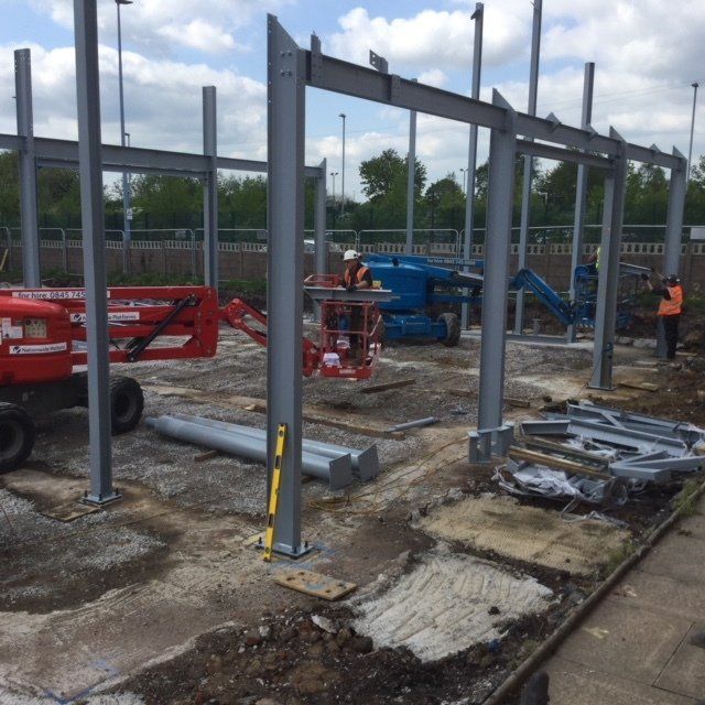 Wharton & Cleggs Lane : new church construction