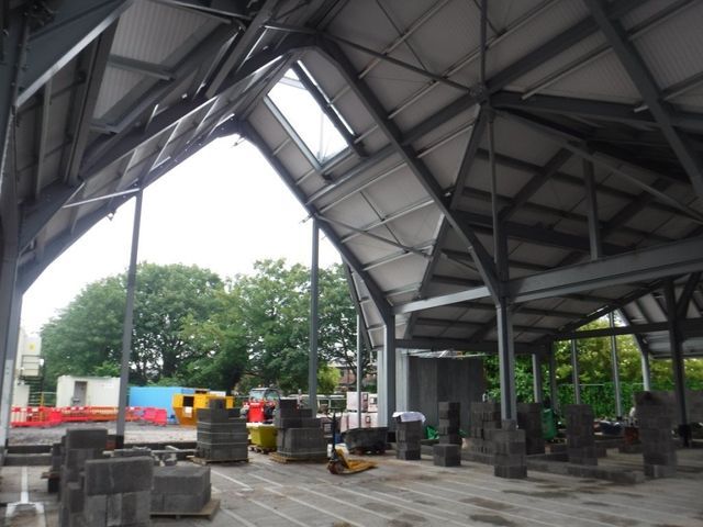 Wharton & Cleggs Lane : new church construction