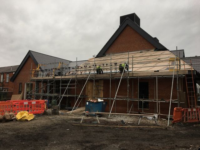 Wharton & Cleggs Lane : new church construction