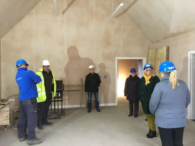 Wharton & Cleggs Lane : new church construction