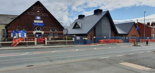 Wharton & Cleggs Lane : new church construction