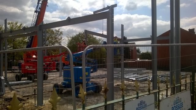 Wharton & Cleggs Lane : new church construction