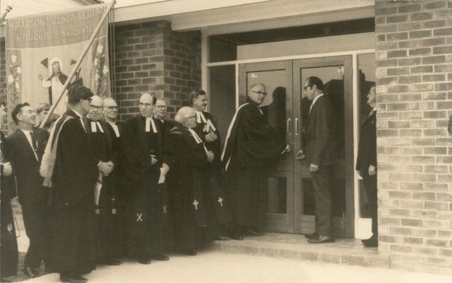 The opening service of Wharton United Reformed Church, Highgate Lane, 1969-2014
