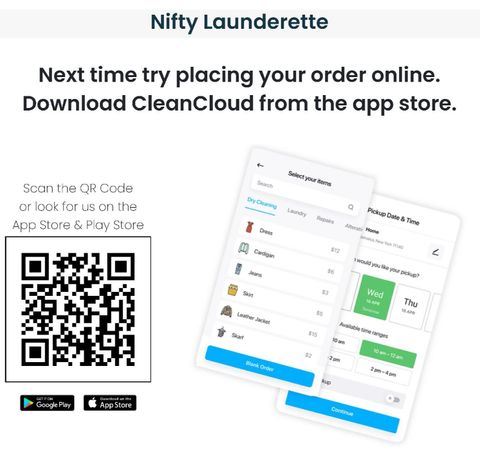 Next time try placing your order online , download cleancloud from the app store.