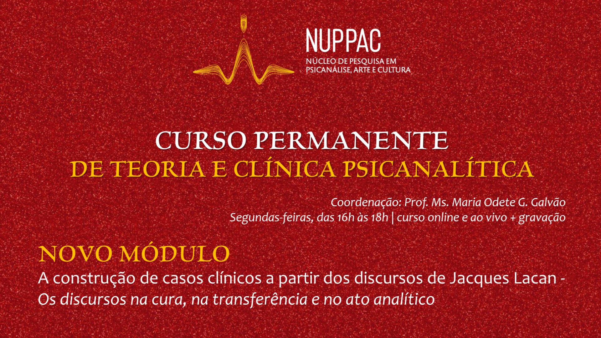 Curso Permanente de Teoria e Clínica Psicanalítica