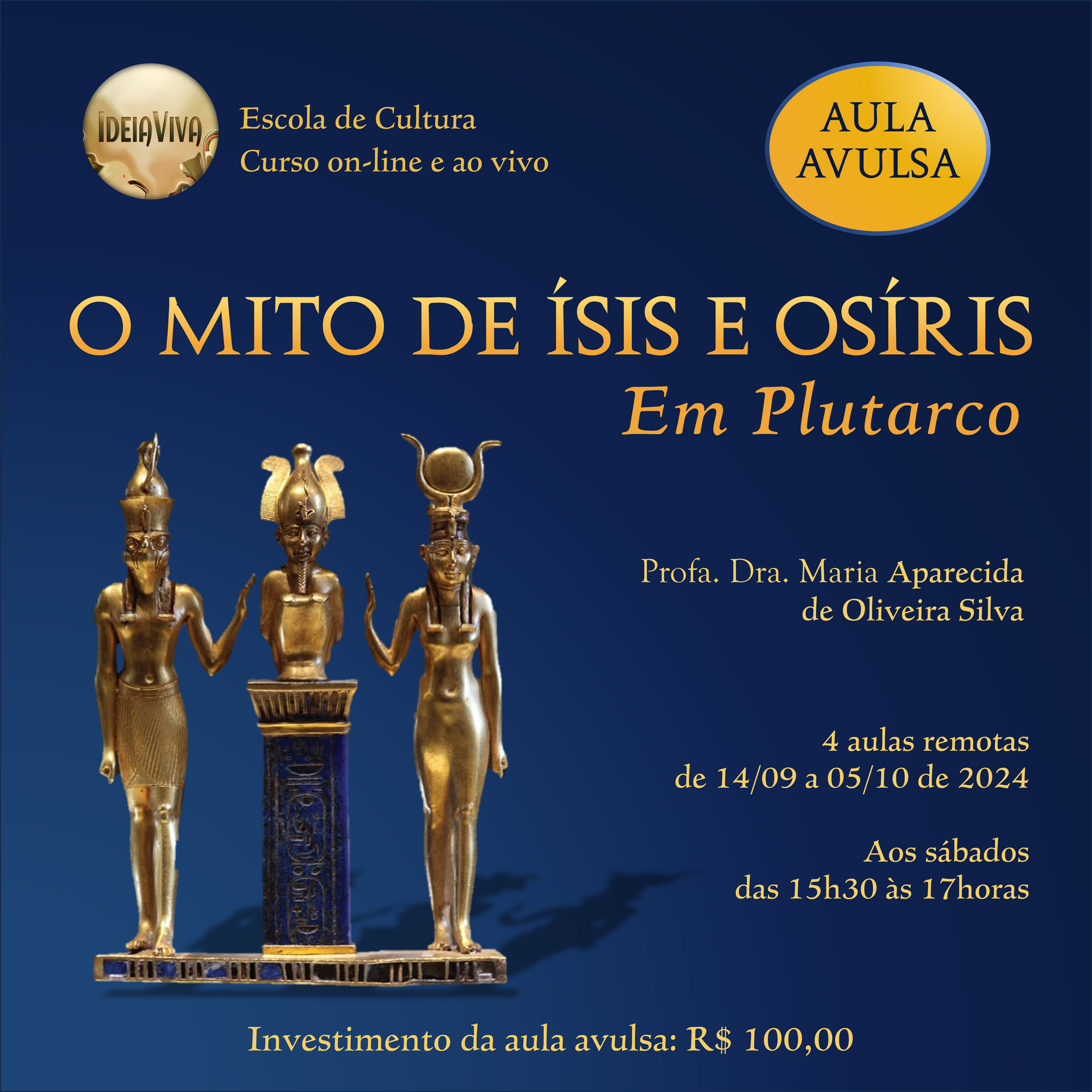 Matrizes Culturais da China, com Profa. Dra. Lucia de Souza Dantas. Curso on-line e ao vivo, com 8 aulas remotas, de 14/08 a 02/10 de 2024. Às quartas-feiras, das 19 às 21 horas. Investimento: R$ 100,00 (inclui 1 aula síncrona, gravação da aula e material didático).
