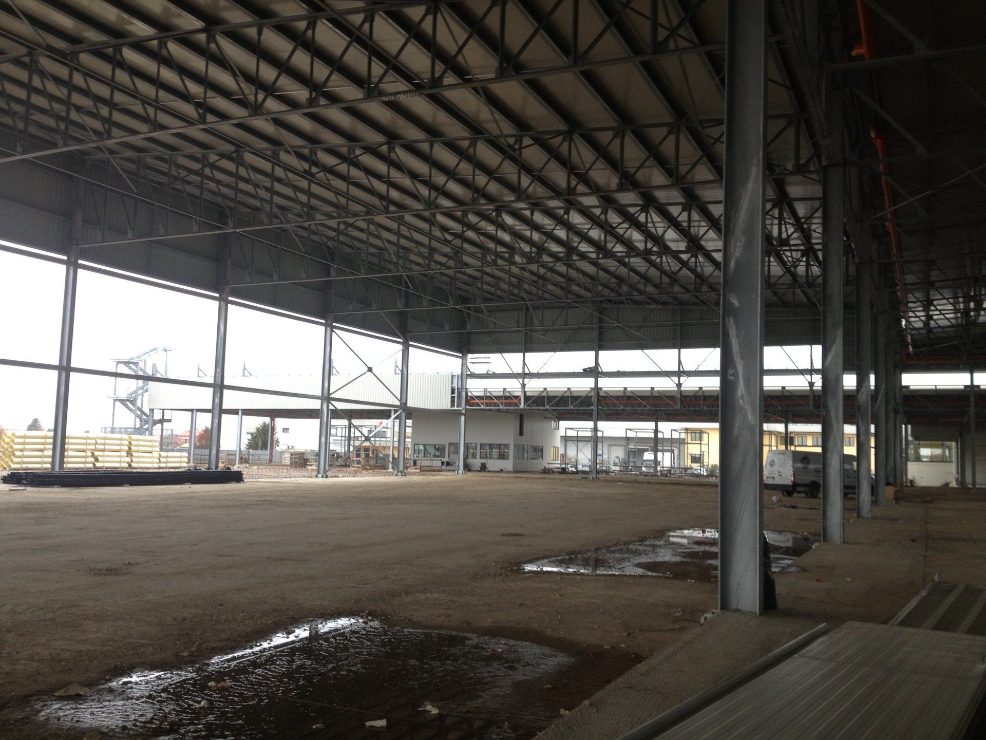 Protezioni antiurto con muretto in acciaio inox - Idealsystem Cesena