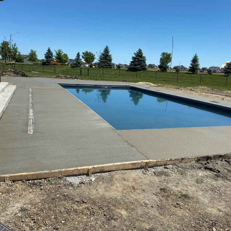 Pool Decks - Mingo, IA - Karns Concrete LLC