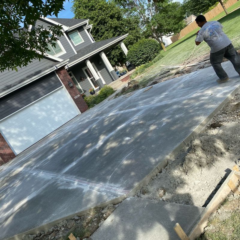 Sidewalks - Mingo, IA - Karns Concrete LLC