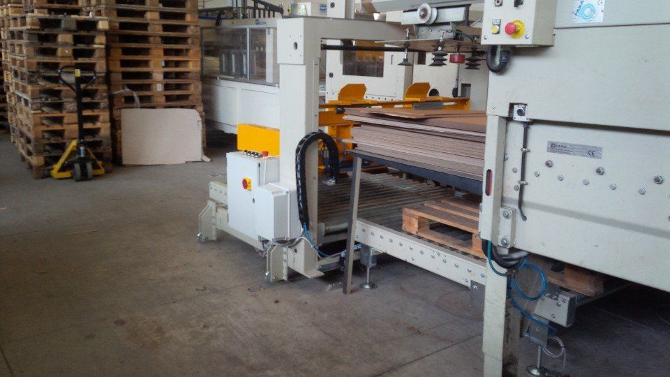 macchinario per caricare pallet