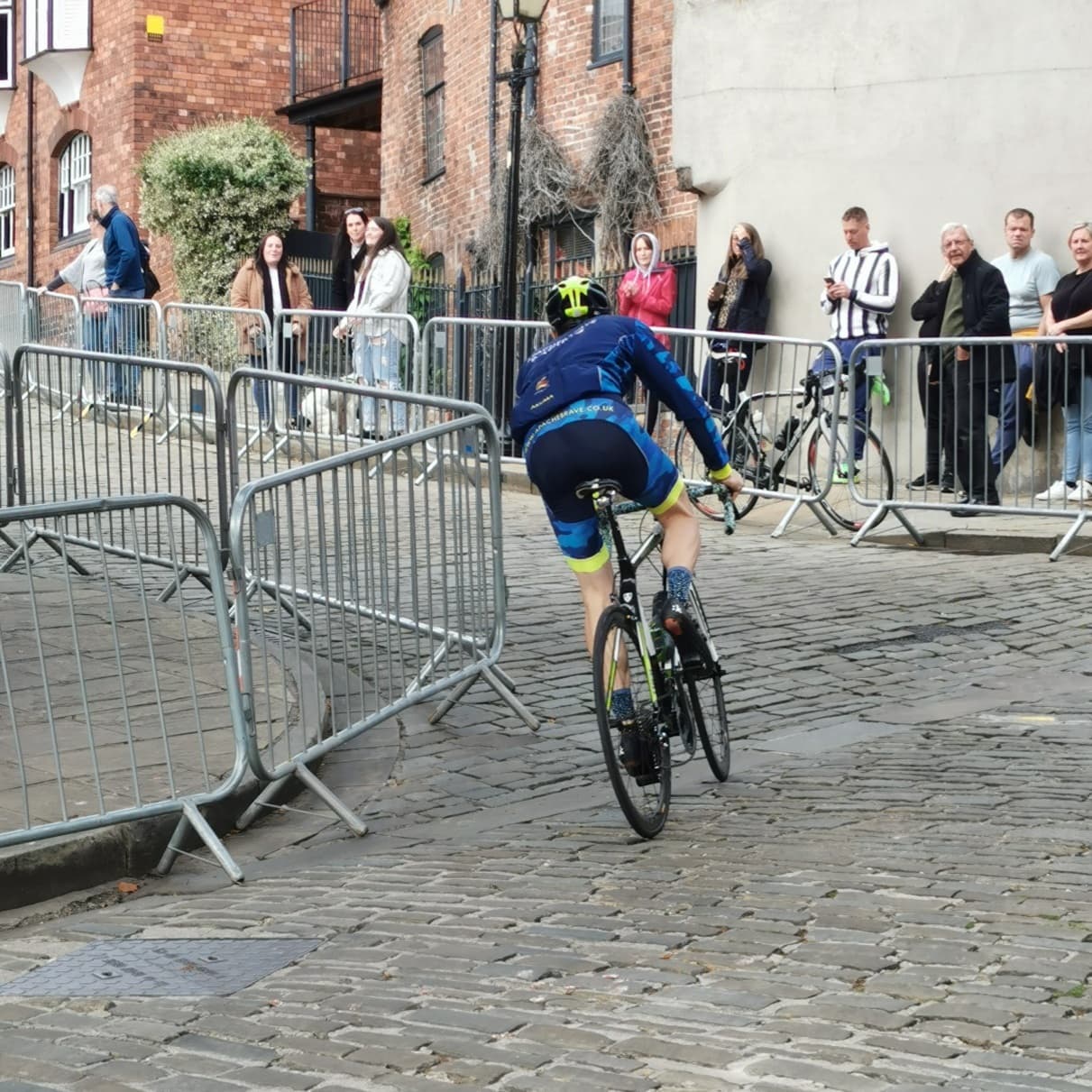 ABR warm up zone during cycle time trail event in Coventry