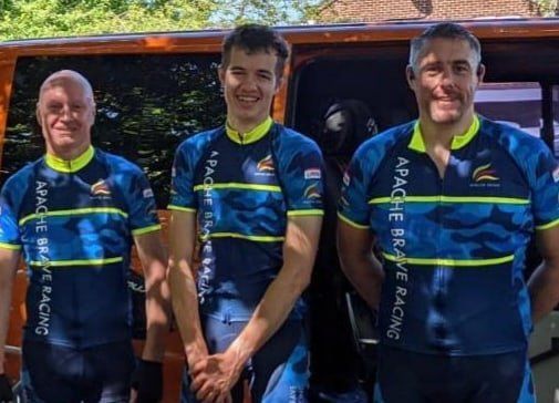 Apache Brave Racing cycle time trial team