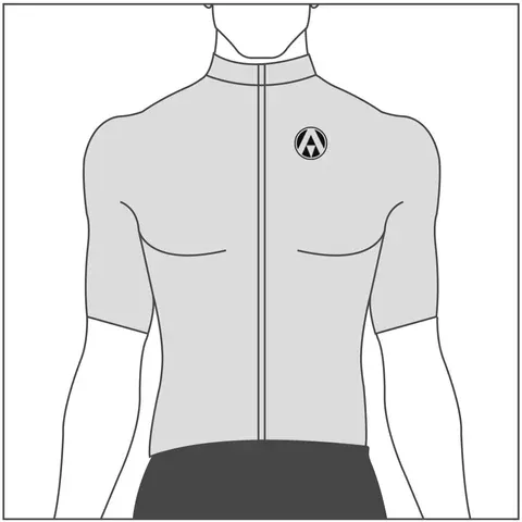 ABR cycle jersey pro fit chart