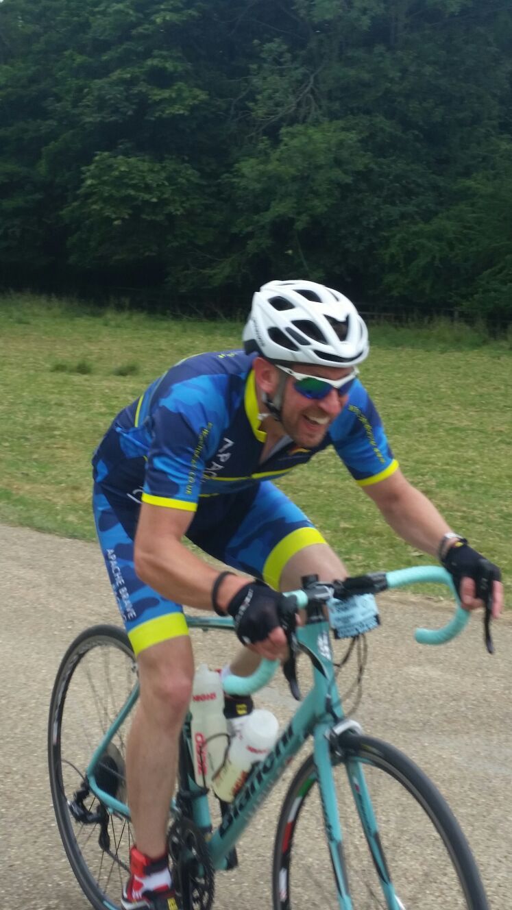 Apache Brave Racing cyclist