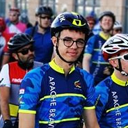 Cyclist Ben Apache Brave Racing cyclist