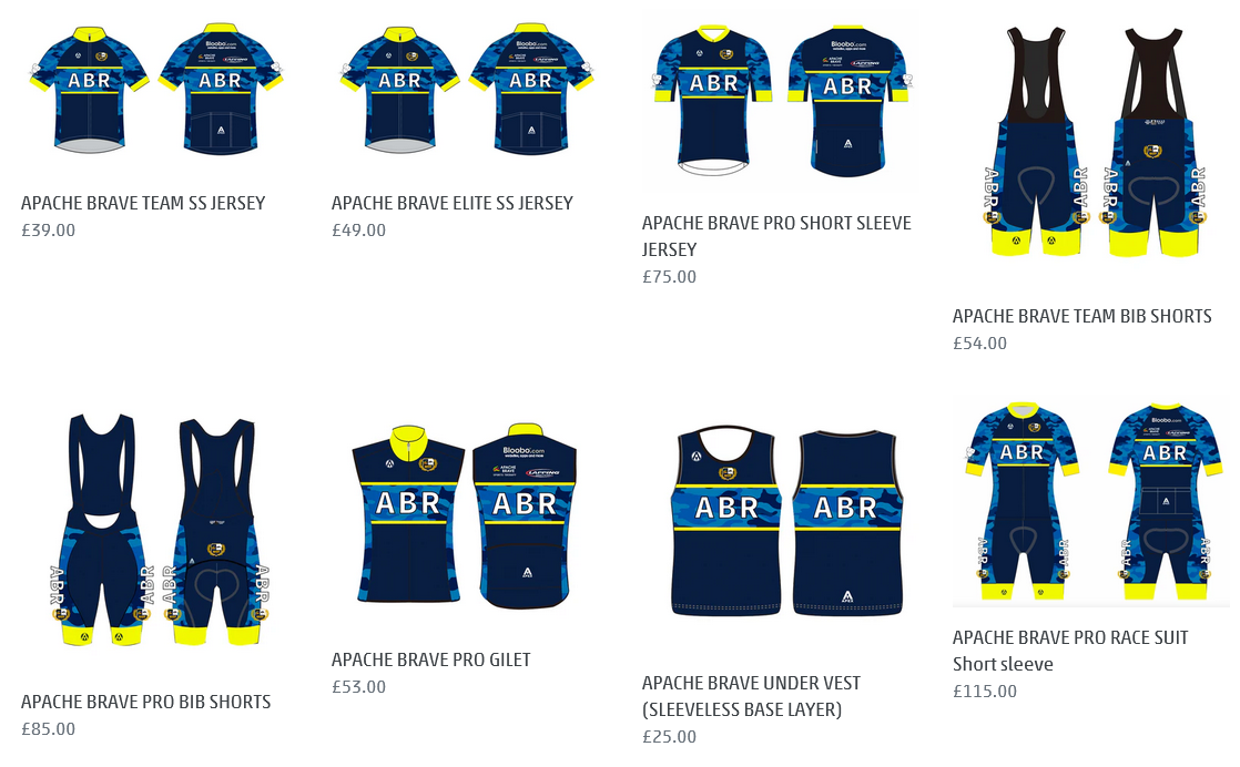 ABR cycle wear, ABR cycling kit to purchase