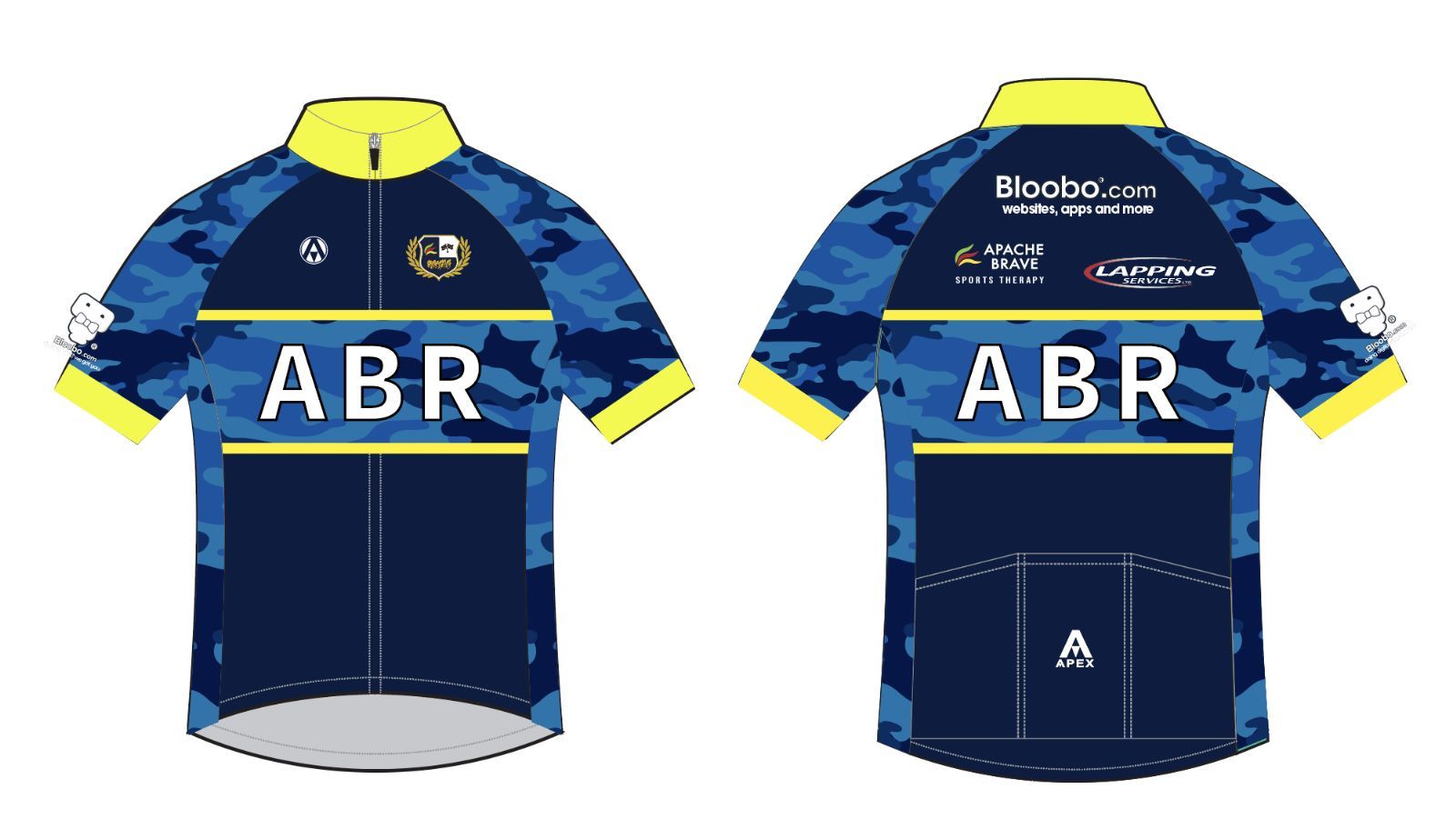 ABR cycle club jersey design