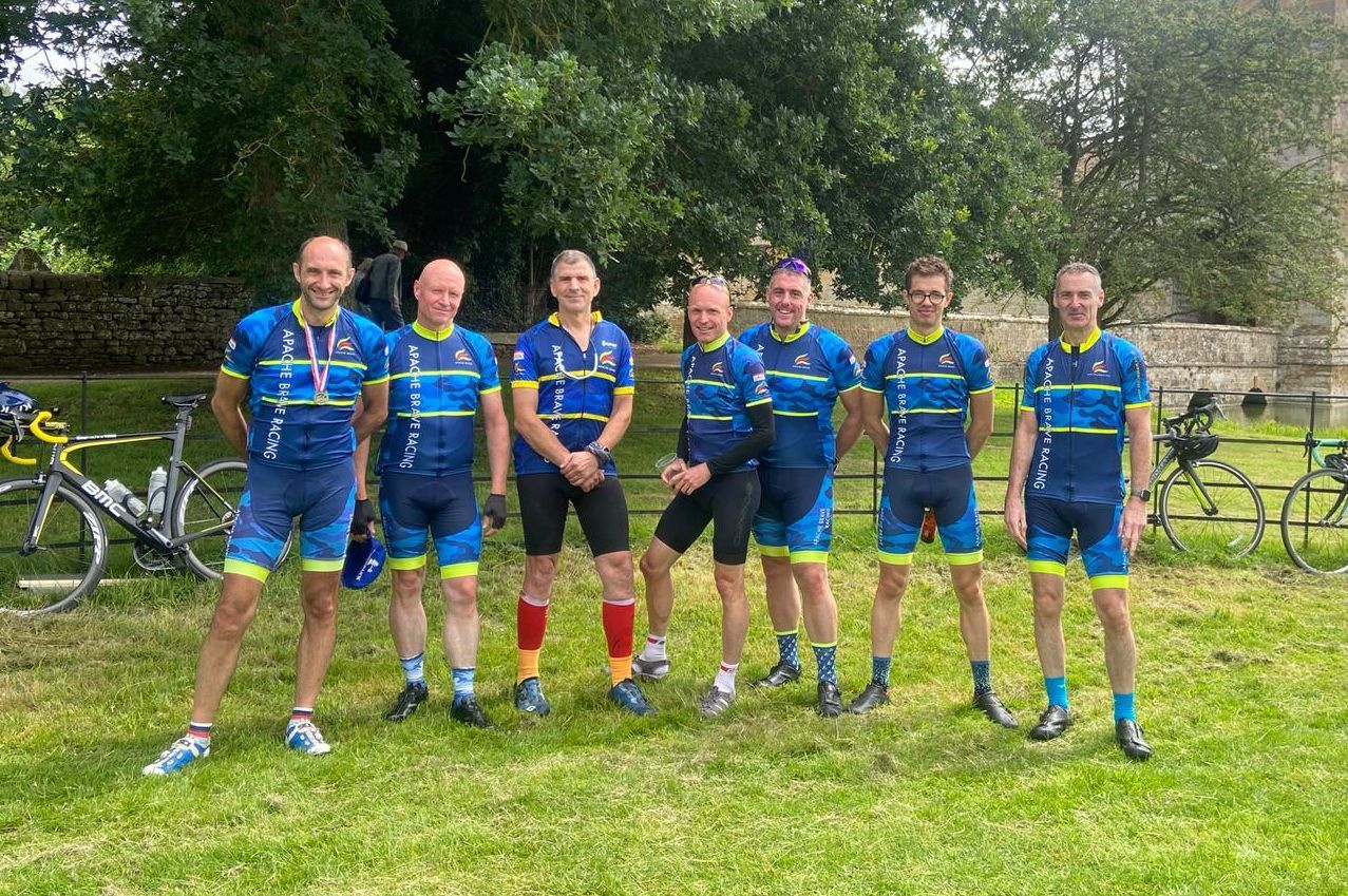 ABR cycle team Coventry during a sportive ride in Warwickshire