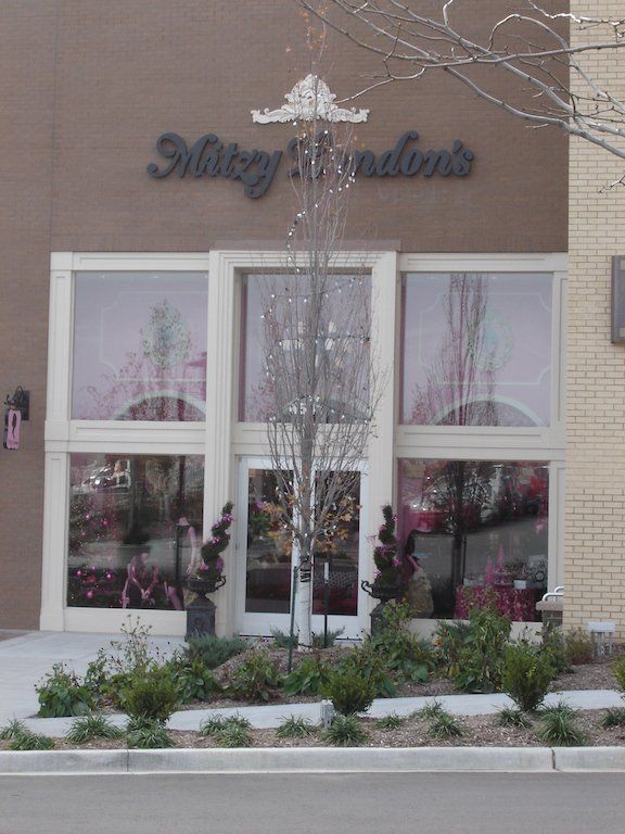 A building with a sign that says silky london 's