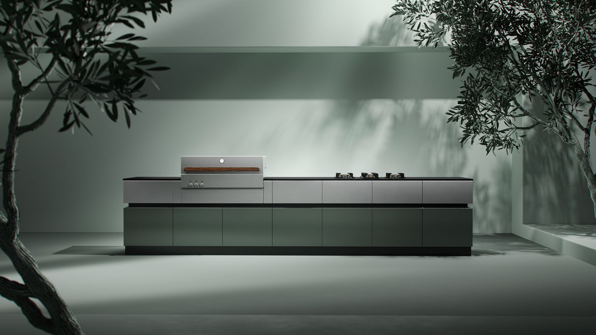Brown Jordan Cube Outdoor Kitchen