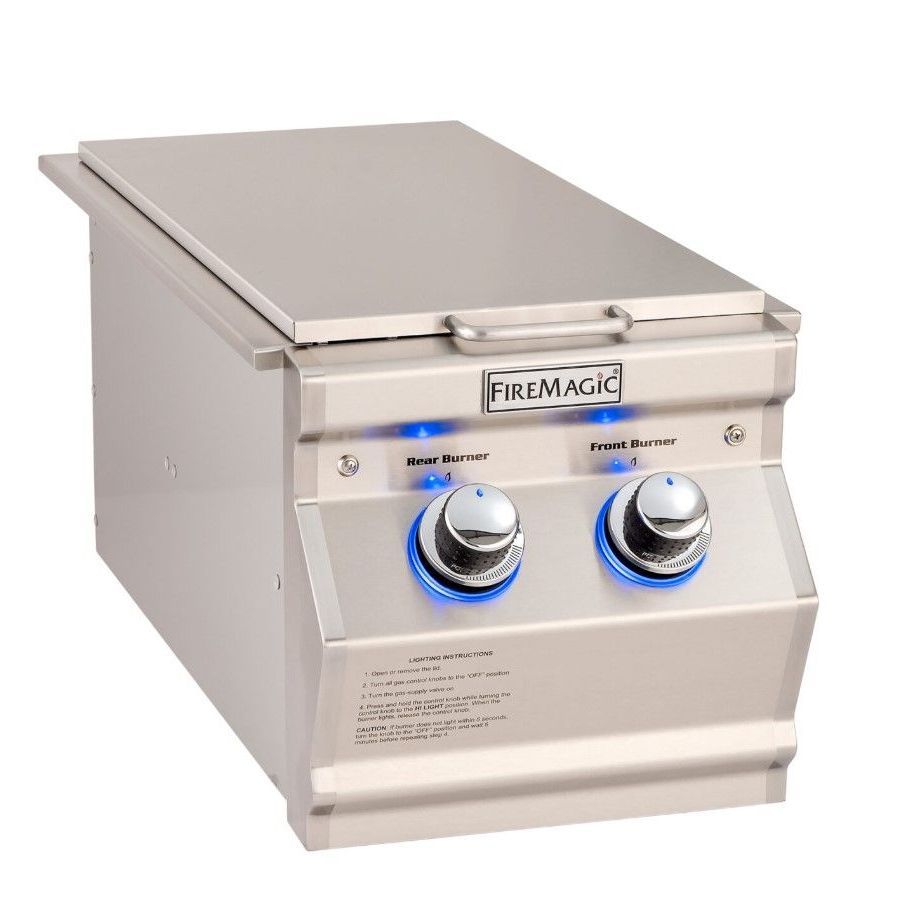 fire magic aurora double side burner
