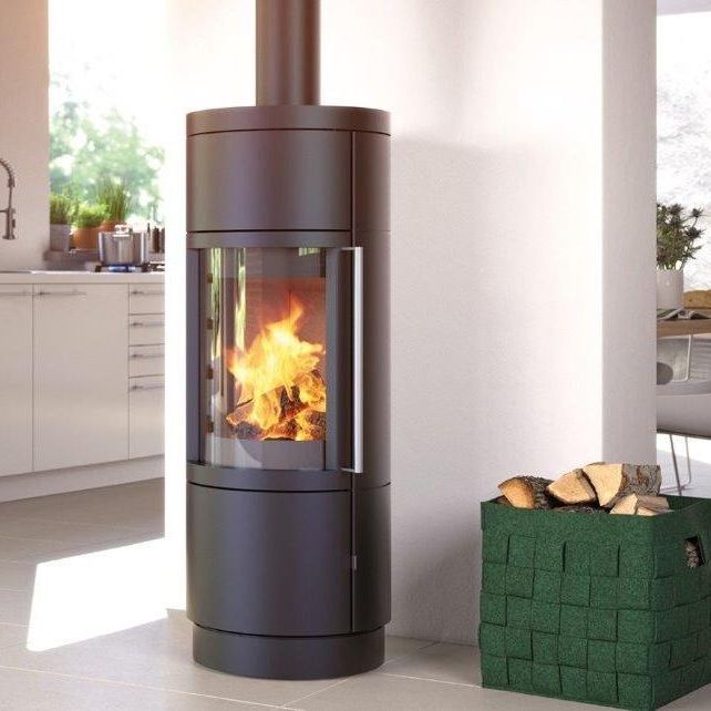 Hearthstone Hase Bari Wood Freestanding Fireplace