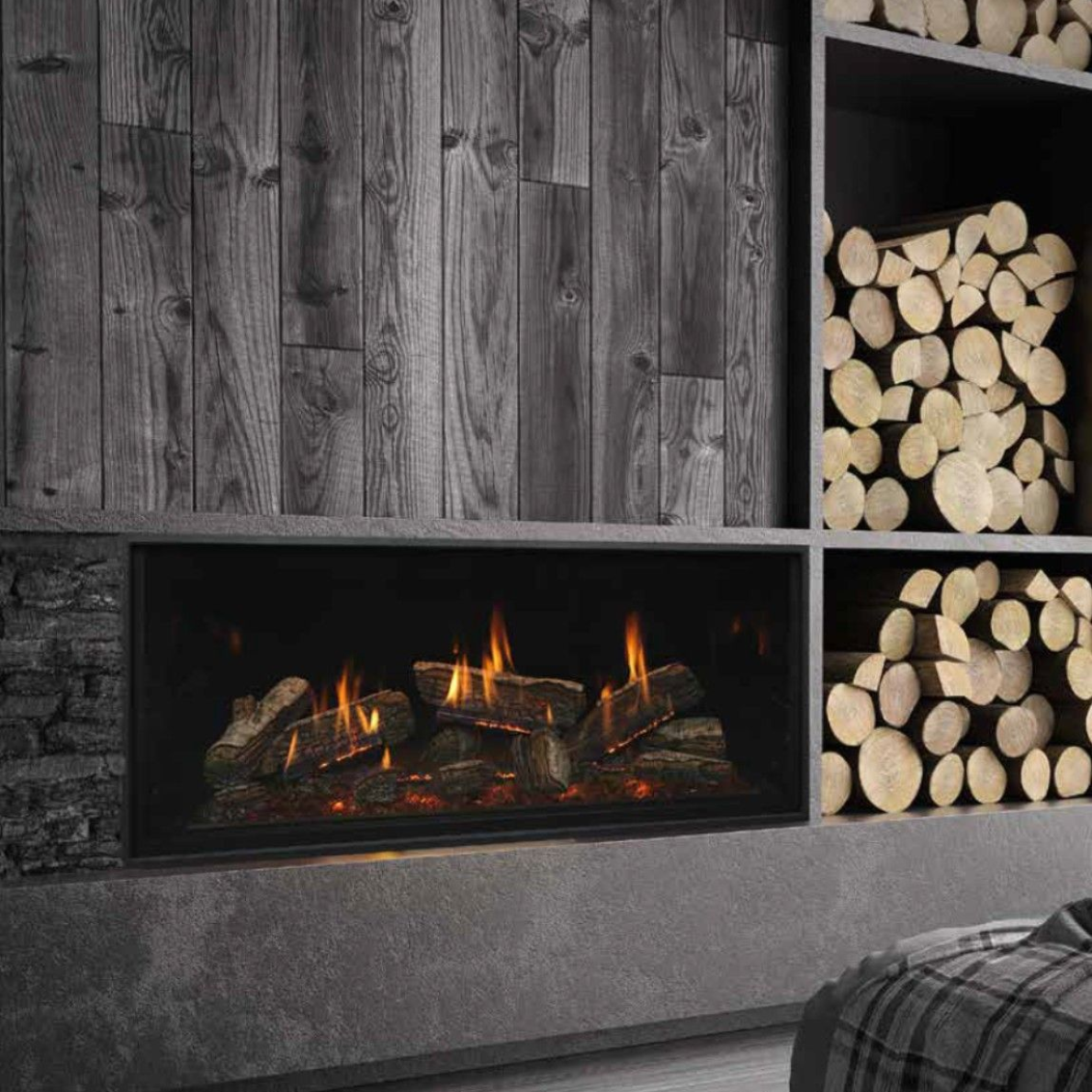 Archgard Optima 72 Gas Fireplace