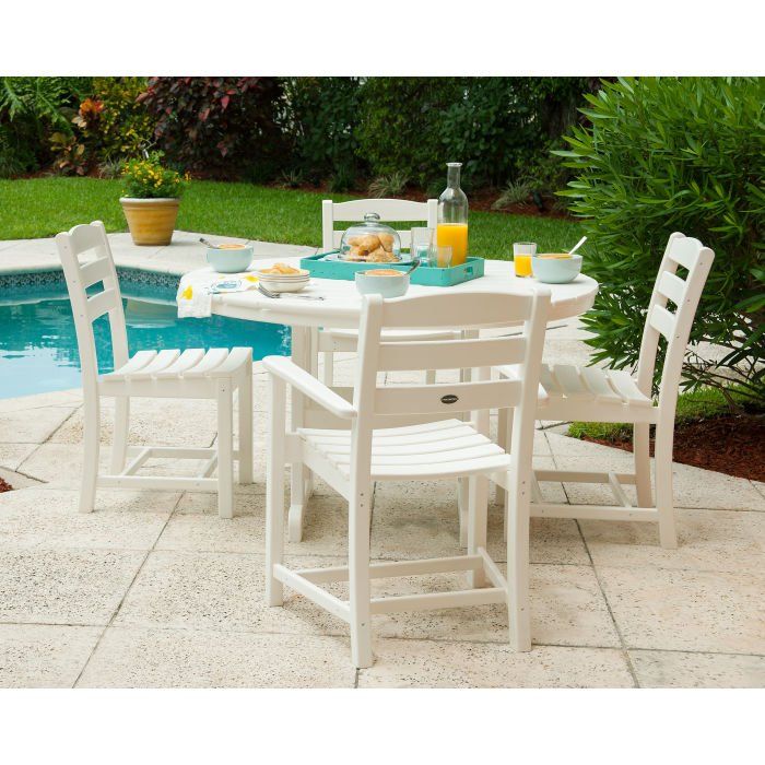 POLYWOOD La Casa Café 5-Piece Dining Set