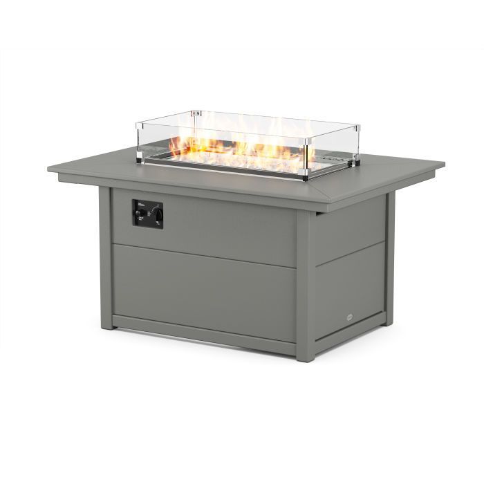 Polywood Rectangle Fire Pit Table