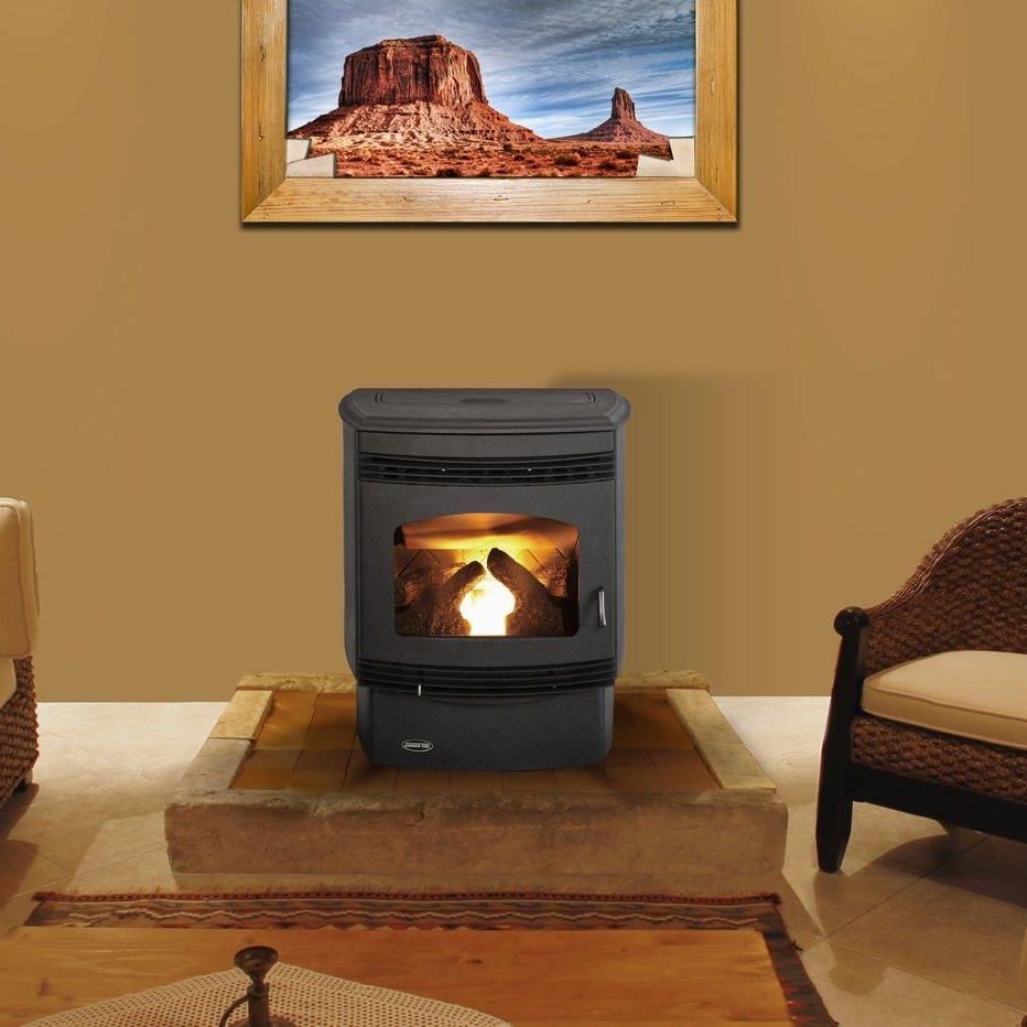 Quadra-Fire Santa Fe Pellet Freestanding Stove