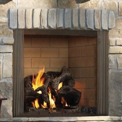 QuadraFire Castlewood Wood Outdoor Fireplace
