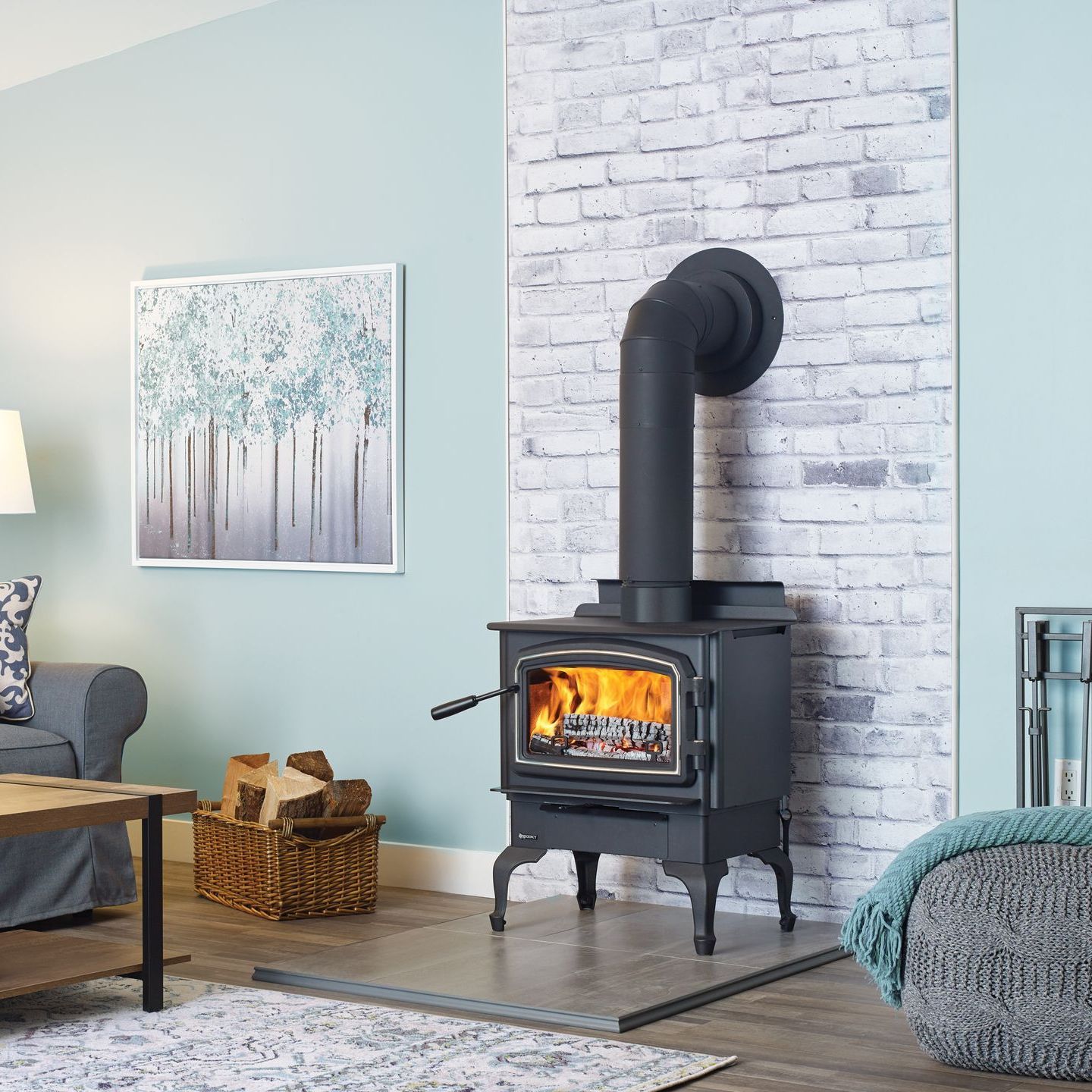 Regency F1150 Wood Freestanding Fireplace