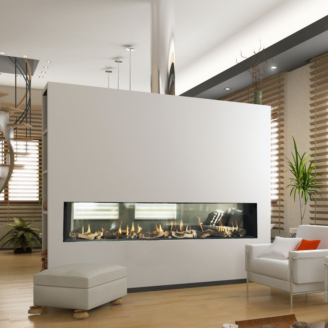 Flare 80” EH Gas Fireplace