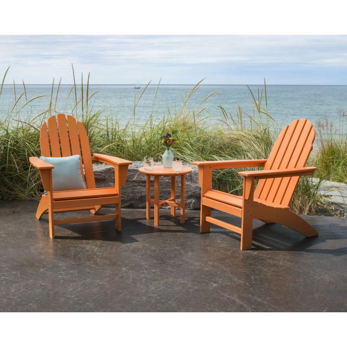 POLYWOOD Vineyard 3 Piece Adirondack Set