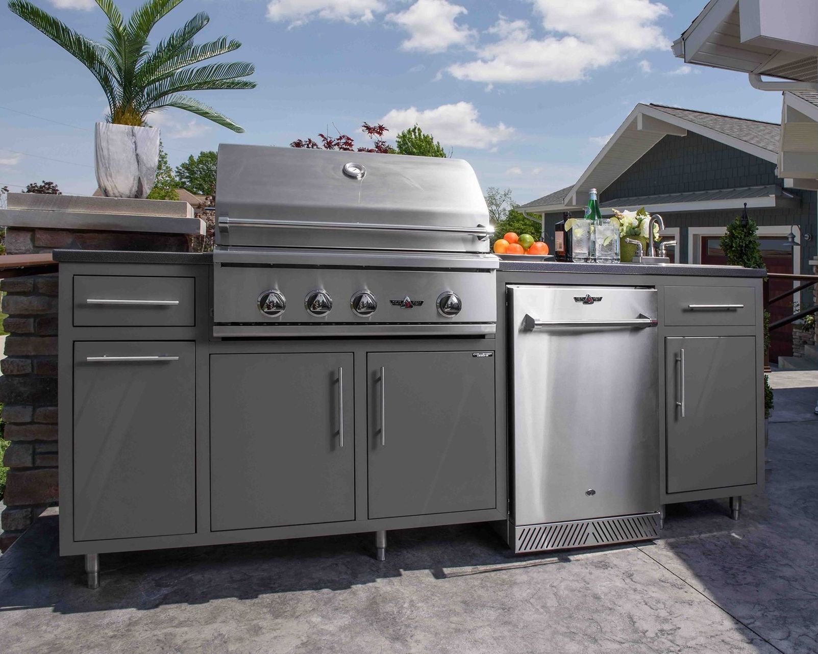 Challenger Designs Outdoor Kitchen Coastal Collection