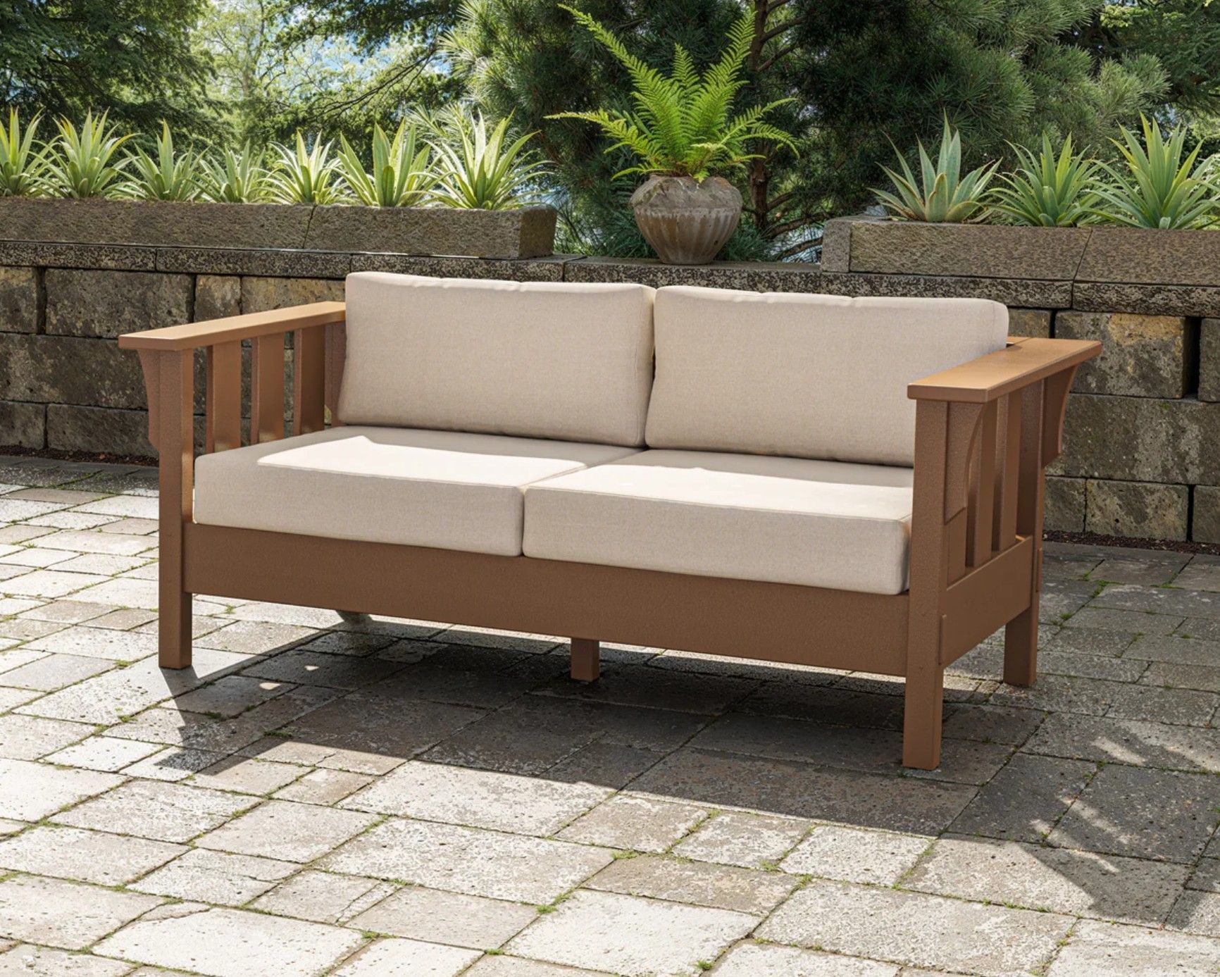 POLYWOOD Acadia loveseat