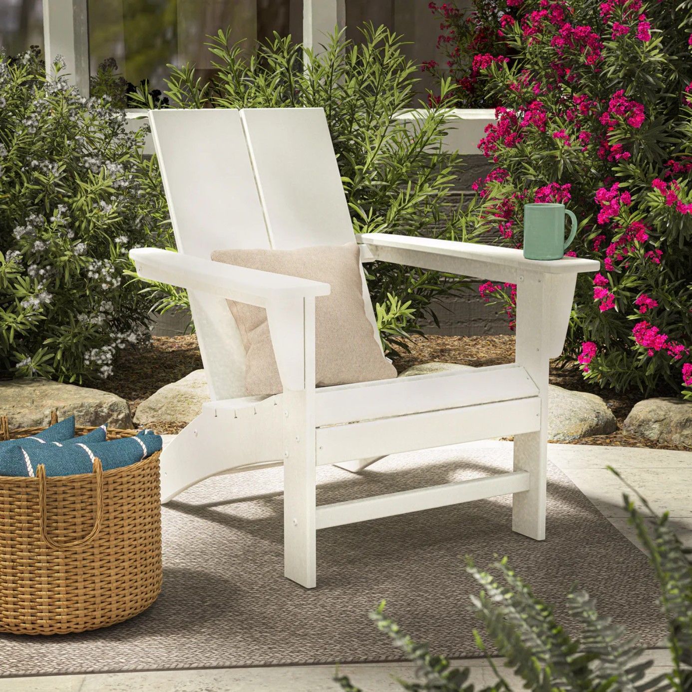 POLYWOOD Cottage Modern Adirondack Chair