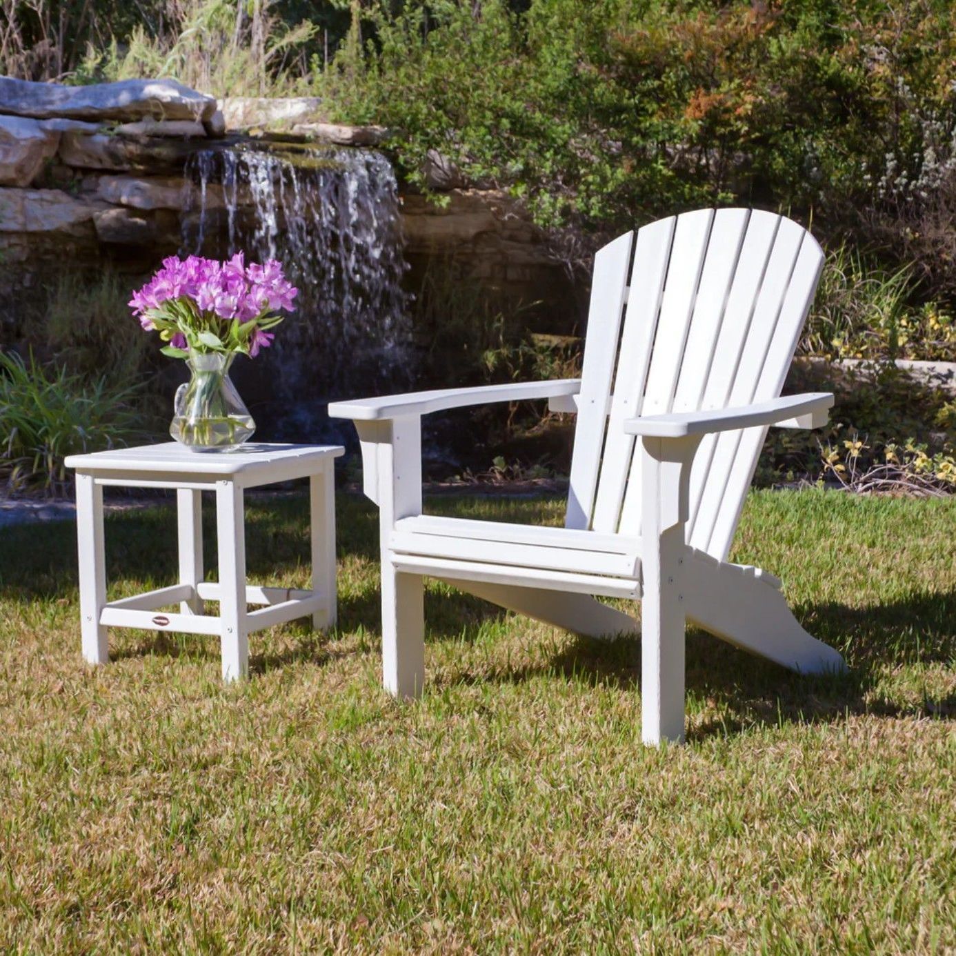 POLYWOOD Seashell Adirondack