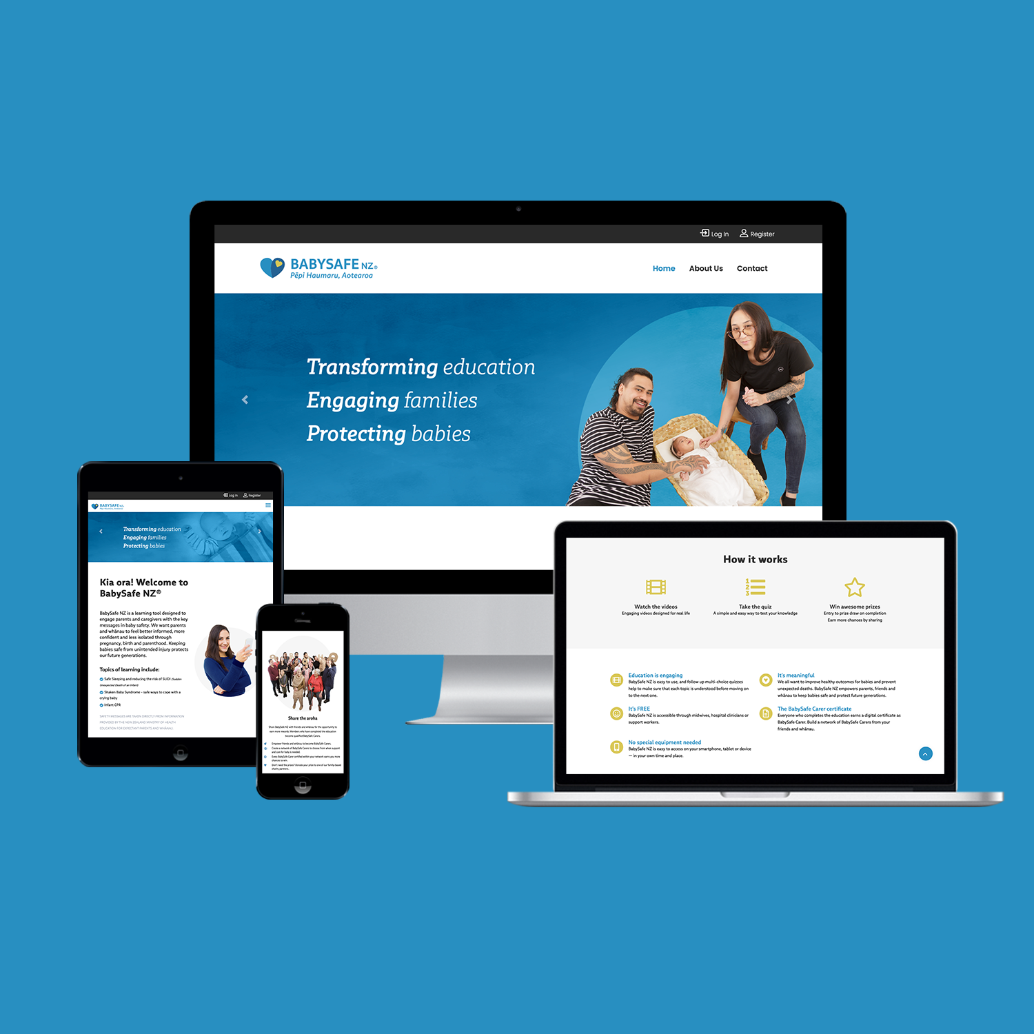BabySafe NZ Website Design