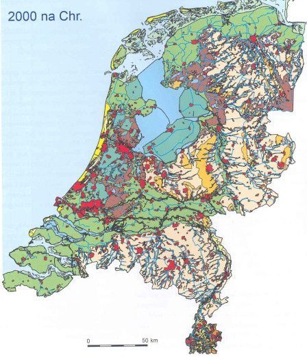 overzicht veengronden Nederland