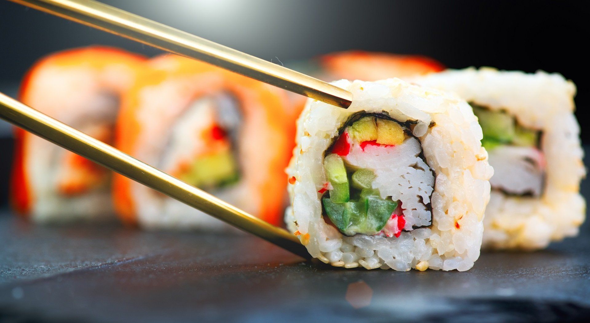 sushi rolls
