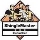 Shingle master is a roofing company with a certain teed certification.