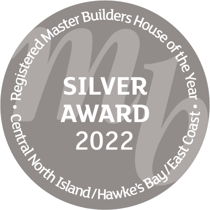 A silver award from the master builders house of the year