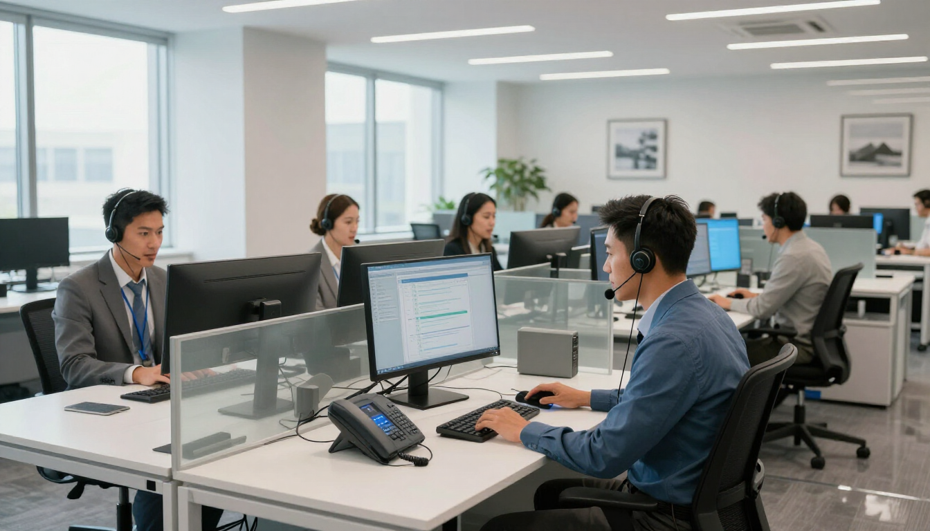 Equipo de Contact Center profesional