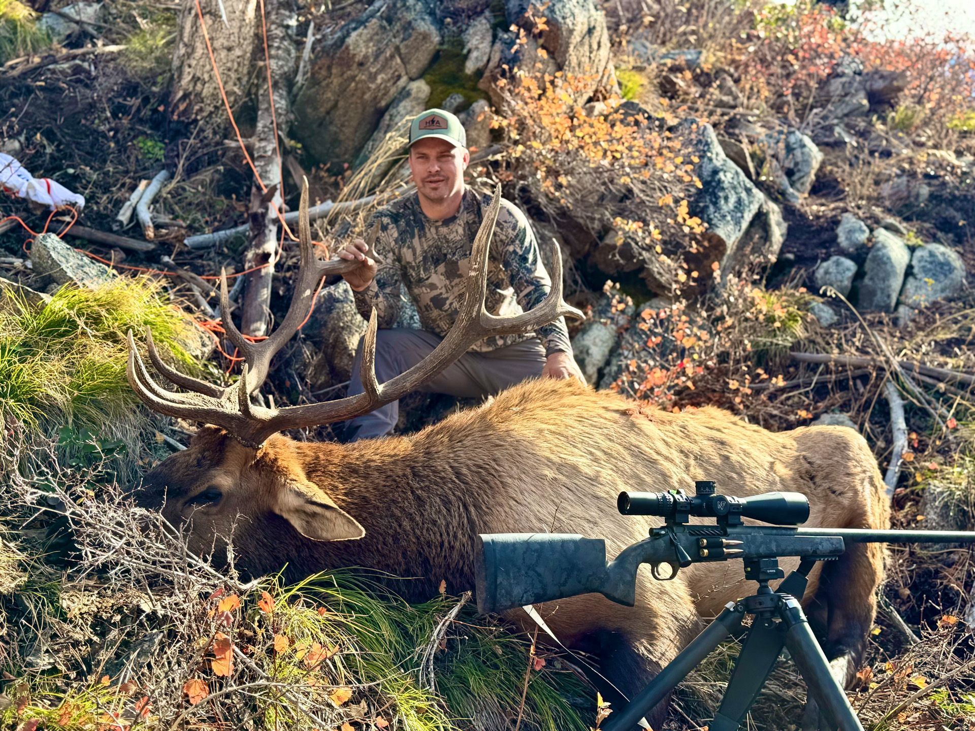 Successful Elk Hunter Idaho