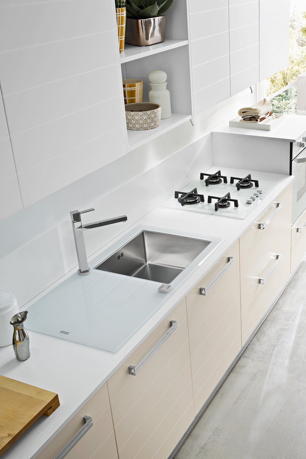 lavabo e piano cottura